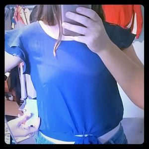 Blue blouse